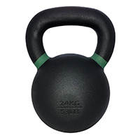 TKO 24kg/52.8lb Cast Kettle Bell