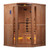 Reserve Edition Full Spectrum Infrared Sauna with Himalayan Salt Bar, 3-Person | Golden Designs