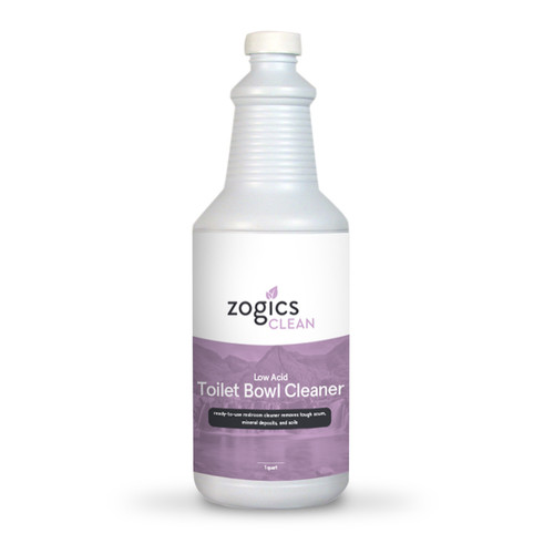 Zogics Low Acid Toilet Bowl Cleaner, 32 oz